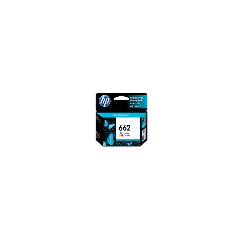 TINTA HP 662 CZ104AL TRICOLOR DESKJET 1015/1515/2515/3515/3545/4645/2545/2645 (100 PAG)