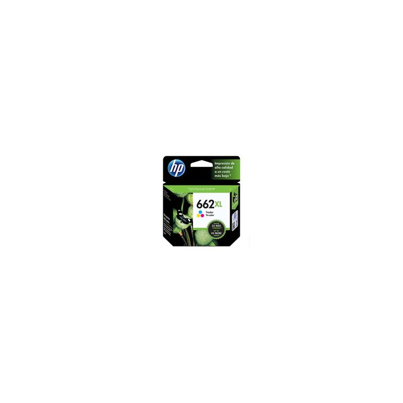 TINTA HP 662 XL CZ106AL TRICOLOR DESKJET 1015/1515/2515/3515/3545/4645/2545/2645 ALTO RENDENDIMIENTO (330 PAG)