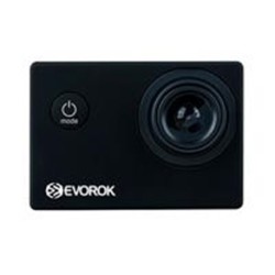 CAMARA DEPORTIVA ACTION CAMSANDSTORM/EVOROK/ACTECK/ ESTNDAR 12 MP HD 1080P SUMERGIBLE/NEGRO/EV-927550