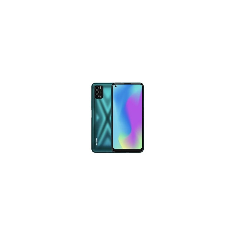CELULAR SMARTPHONE HISENSE E50 6.55 OCTACORE FACE ID 128GB/4G 13MP/5MP/2MP/8MP 4G LTE ANDROID 11 VERDE
