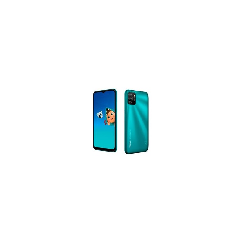 CELULAR SMARTPHONE HISENSE E50 LITE OCTACORE 6.5  FACE ID 32GB/3GB 13MP+2MP/5MP 4G LTE ANDROID 11 VERDE
