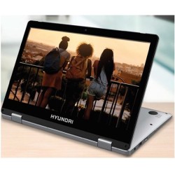 LAPTOP HYUNDAI HYFLIP CEL-N3350 11.6 4GB 64GB W10P SILVER