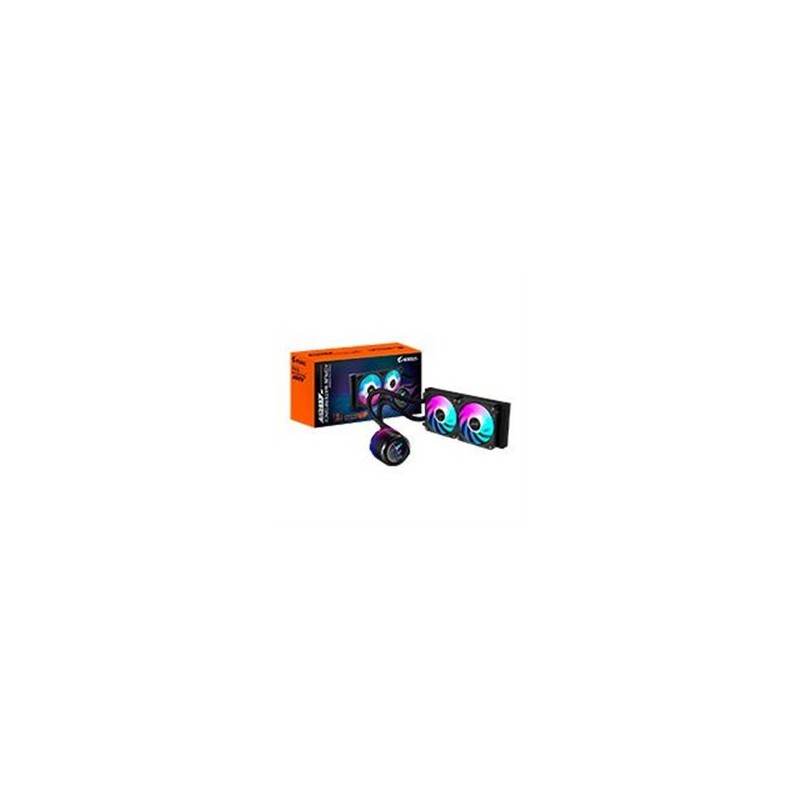 DISIPADOR DE ENFRIAMIENTO LIQUIDO GIGABYTE GP-AORUS WATERFORCE X II 240/240MM/S-1700/S-1200/AM4/AM5/RGB