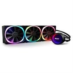 DISIPADOR DE ENFRIAMIENTO LIQUIDO NZXT KRAKEN X73 360MM AIO VENTILADORES RGB INTEL LGA 1200, 1151, 1150, 1155, 1156, 1366, 2011,