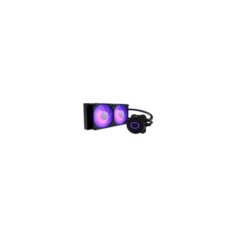 DISIPADOR DE ENFRIAMIENTO LIQUIDO COOLER MASTER MASTERLIQUID ML240L V2 240MM RGB LGA2066, LGA2011-V3, LGA2011, LGA1200, LGA1151,