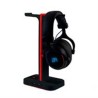 SOPORTE PARA HEADSET GAMER BALAM RUSH/ALAMBRICO/USB/ILUMINACION RGB/DOS PUERTOS USB/ ATLAS PRO HRX20/COLOR NEGRO/BR-931502