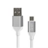 CABLE MICRO USB GHIA 1M COLOR BLANCO