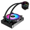 DISIPADOR DE ENFRIAMIENTO LIQUIDO OCELOT MODELO OEL120. 120MM AIO RGB INTEL SOCKET LGA/ 2011/1366/115X/775 CPUS AMD AM3/AM3/AM2/