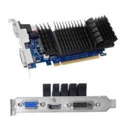 TJ VIDEO PCI EXPRESS 2GB ASUS GT730-SL-2GD5-BRK GFORCE GDDR5 DVID/VGA/HDMI