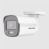 Camara Hikvision Bullet Turbo 2 Mpx Lente 2.8 mm Ir 20 mts Metalica Exterior DS-2CE10DF0T-LFS Microfono Integrado Dual Light