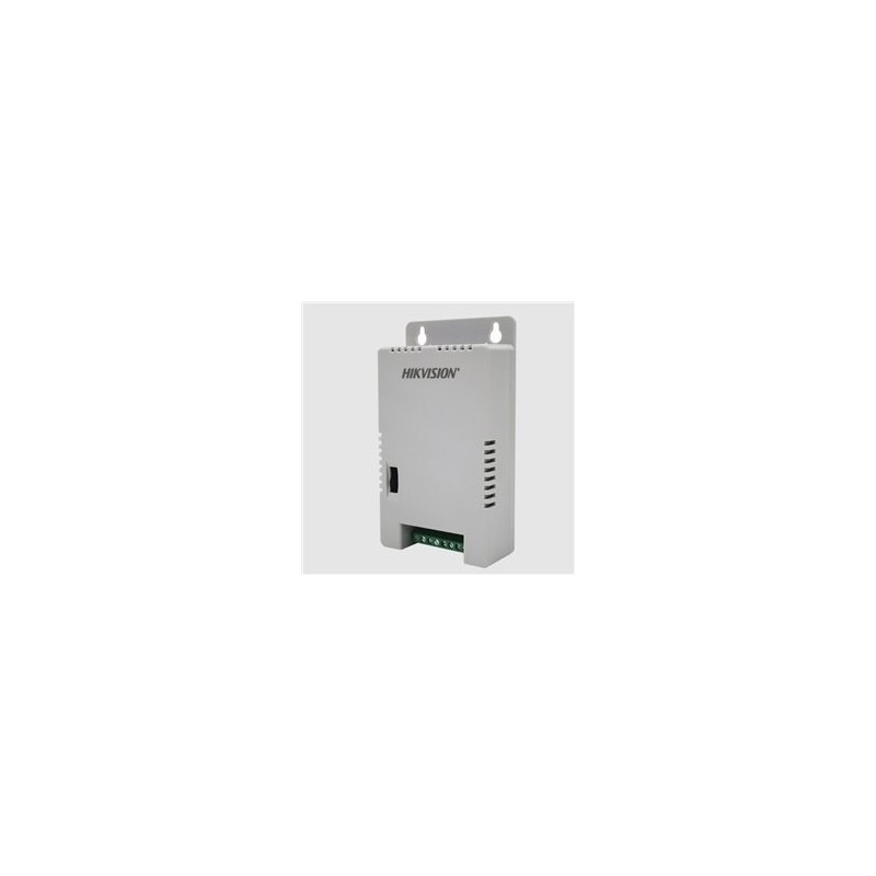 Kit Hikvision fuente de poder 12 vcd 1 a 4 salidas conector tipo block + cable de corriente