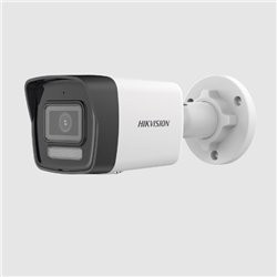 Camara Hikvision Bullet Turbo 3K Lente 2.8 mm Ir 30mts Exterior Metalica DS-2CE16K0T-LFS Microfono Integrado