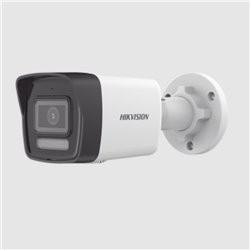 Camara Hikvision Bullet Ip Tipo Bala 2 Mpx Lente 2.8mm Ir 30Mts Exterior Metal-PolicarbonatoDS-2CD1023G2-LIU Microfono Integrado