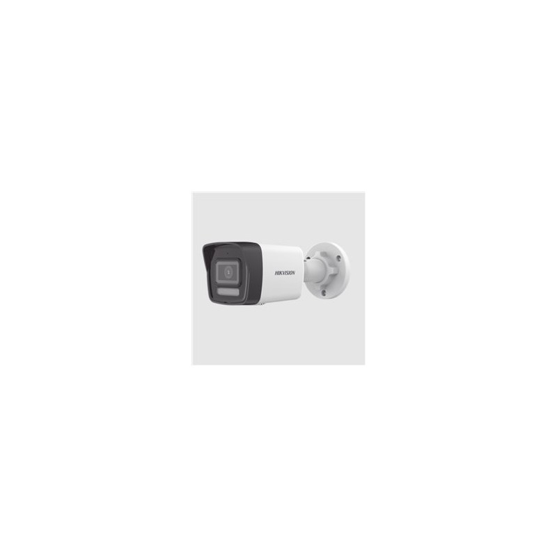 Camara Hikvision Bullet Ip Tipo Bala 2 Mpx Lente 2.8mm Ir 30Mts Exterior Metal-PolicarbonatoDS-2CD1023G2-LIU Microfono Integrado