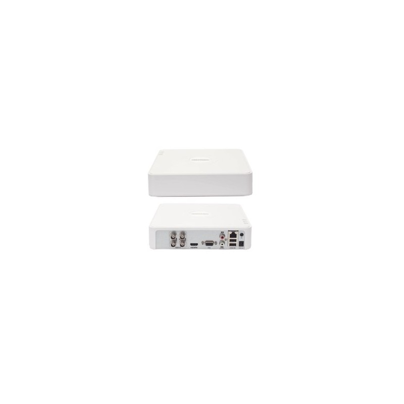 DVR HIKVISION 4 CANALES 2 MEGAPIXELES 1080P LITE / 8 CANALES TURBOHD+2CANALES IP 1 BAHIAS DE DISCO DURO/ H265+/ 1CANAL DE AUDIO