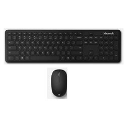 KIT TECLADO Y MOUSE INALAMBRICO BLUETOOTH MICROSOFT DESKTOP FOR BUSINESS NEGRO MATE MODELO (1AI-00003)
