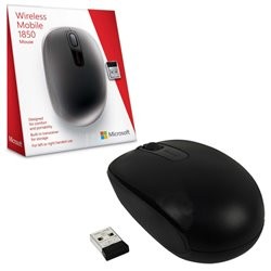 MOUSE INALAMBRICO MICROSOFT MOD 1850 NEGRO (U7Z-00008)