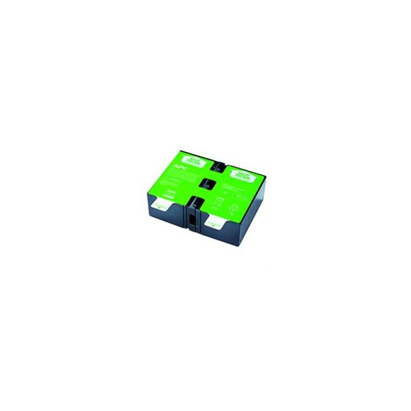 CARTUCHO DE BATERIAS DE REEMPLAZO APCRBC124 PARA MODELOS APC BX1500M-LM60, BR1300G,BR1500G, SMC1000-2U LO CONFORMAN LAS 2 BATERI