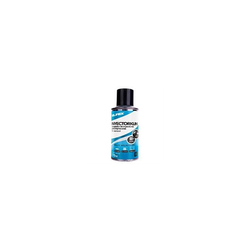 LIMPIADOR DE INYECTORES PARA IMPRESORAS SILIMEX INYECTORKLIN 170 ML