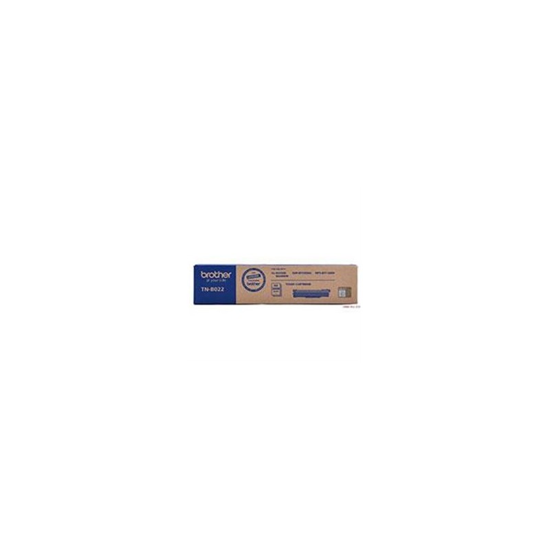 TONER MONOCROMATICO  TNB022 BROTHER  RENDIMIENTO  REGULAR  DE 2,600 PAGINAS COMPATIBLE CON   DCPB7535DW