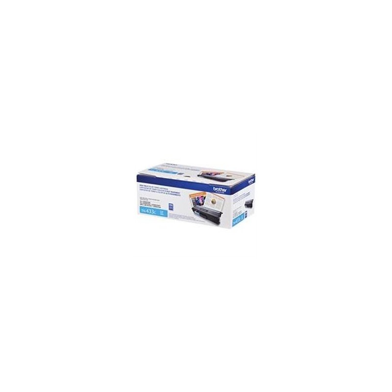 TONER BROTHER CYAN TN433C PARA RENDIMIENTO DE 4000 PAGINAS AL 5 POR CIENTO DE COBERTURA