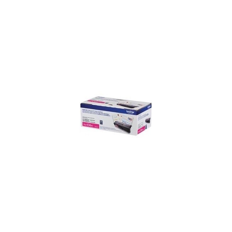 TONER BROTHER MAGENTA TN436M PARA RENDIMIENTO DE 6500 PAGINAS AL 5 POR CIENTO DE COBERTURA