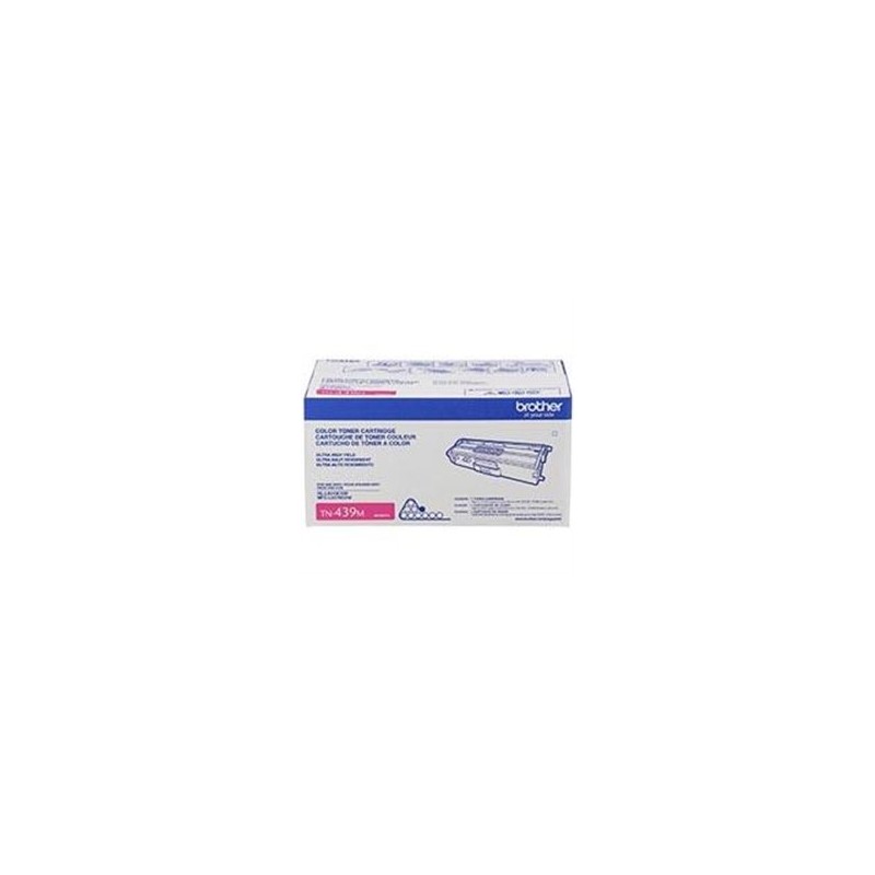 TONER BROTHER MAGENTA TN439M ALTO RENDIMIENTO DE 9000 PAGINAS AL 5 POR CIENTO DE COBERTURA