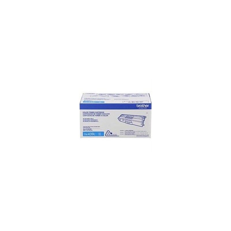 TONER BROTHER CYAN TN439C ALTO RENDIMIENTO DE 9000 PAGINAS AL 5 POR CIENTO DE COBERTURA