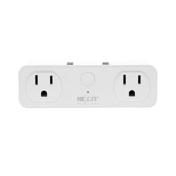 CONTACTO INTELIGENTE NEXXT SOLUTIONS NHP-D610 2 NEMA 5-15R WI-FI 2.4GHz  CONTROL DE VOZ  2 PTOS USB CARGA 5V/2.1A