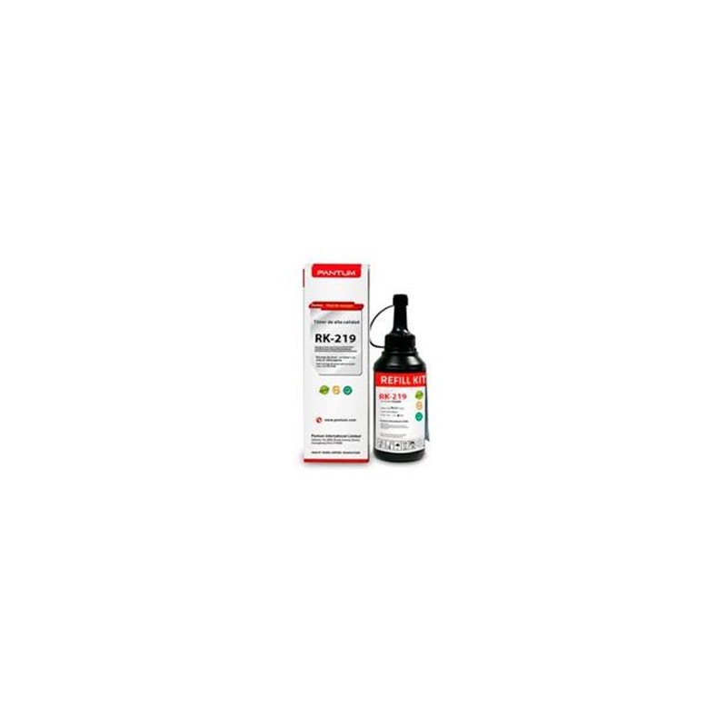 TONER PANTUM RK219 NEGRO, RENDIMIENTO 1600 PAGINAS, TONER REFIL