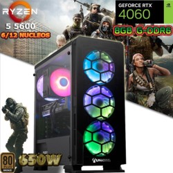 PC GAMER RAY TRACING RYZEN 5 5600 NVIDIA RTX-4060, 32GB RAM SSD 2TB