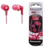AUDIFONOS TIPO INSERCION (IN-EAR)  PANASONIC RP-HJE125PP COLOR ROSA CONECTOR 3.5MM