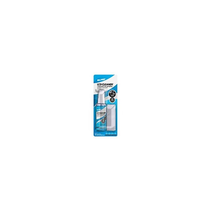LIMPIADOR ANTIESTATICO CON ATOMIZADOR DE 60 ML SILIMEX C/MICROFIBRA