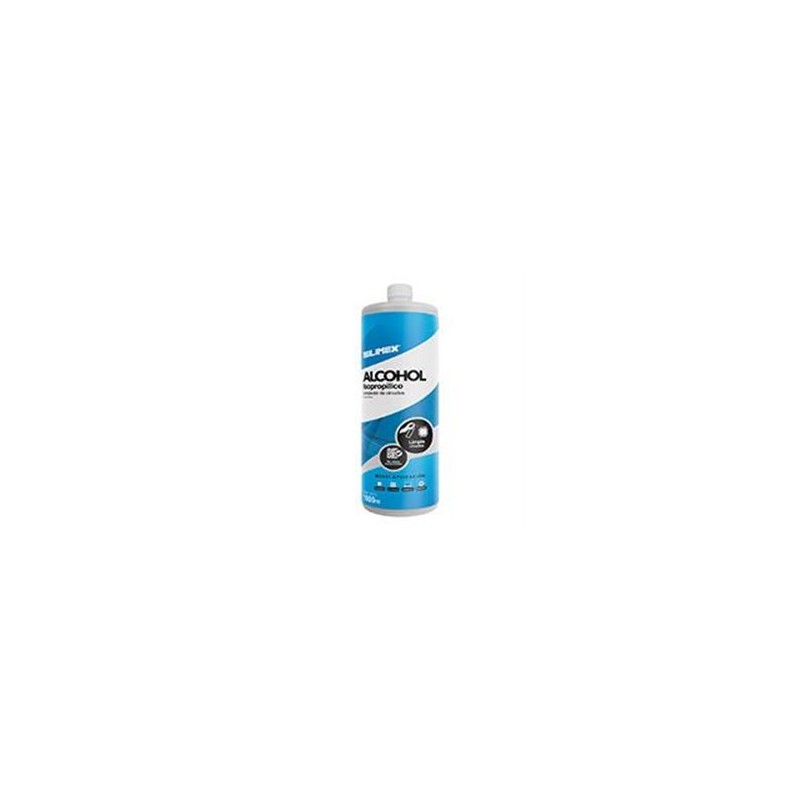 ALCOHOL ISOPROPILICO ENVASE DE 1 LT SILIMEX
