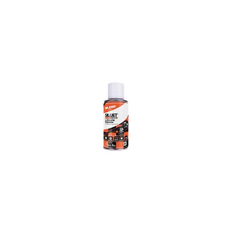 SILIMEX SILIJET E-PLUS LIMPIADOR LUBRICANTE DIELECTRICO CON SILICON EN AEROSOL 170 ML