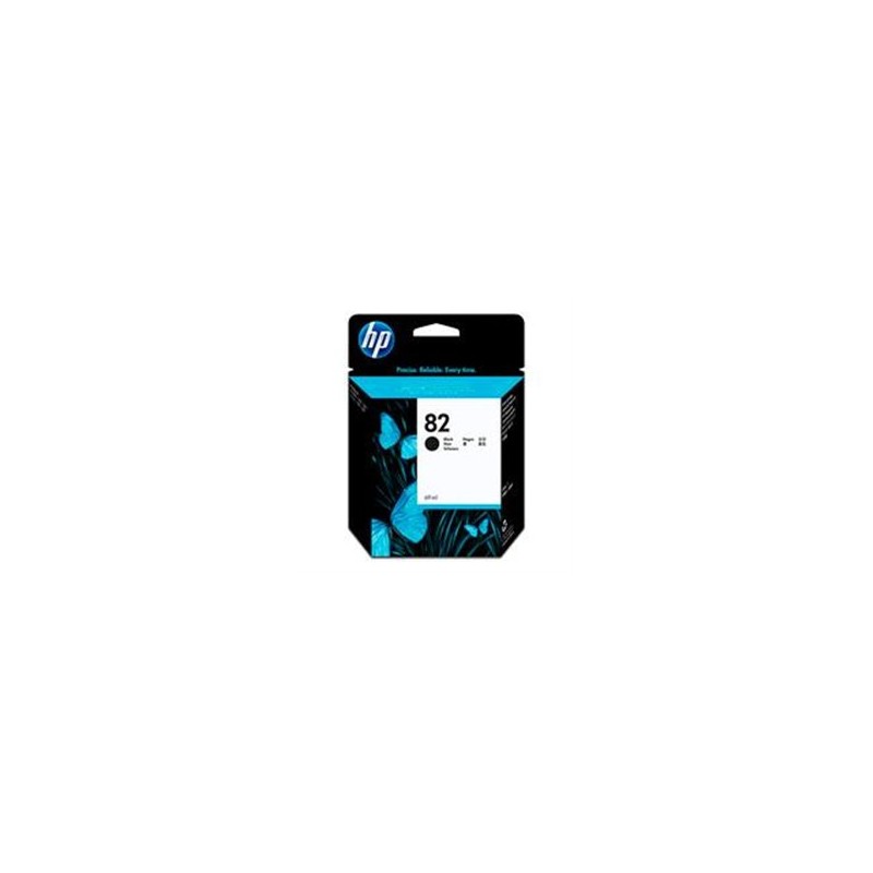 CARTUCHO DE TINTA P/PLOTTER HP 82 NEGRO 69 ML CH565A