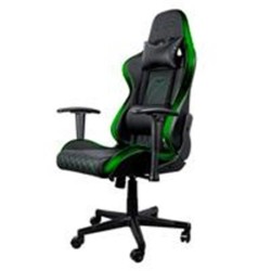 SX-00G5 SILLA GAMER XBOX BY TECH ZONE ELITE LED SX-00G5 / KOSKIN DE ALTA RESISTENCIA / NEGRO CON VERDE / RECLINABLE 90-150 / 120