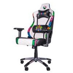 SX-00GAM SILLA GAMER XBOX BY TECH ZONE SPECIAL EDITION SX-00GAM / PIEL SINTETICA / BLANCA / RECLINABLE 90-160 / 120 KG / REPOSAB