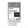 TANQUE DE TINTA CANON PFI-120 MBK NEGRO MATE RENDIMIENTO 130ML, COMPATIBLE CON TM-200, TM-205, TM-300, TM-305.