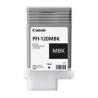 TANQUE DE TINTA CANON PFI-120 MBK NEGRO MATE RENDIMIENTO 130ML, COMPATIBLE CON TM-200, TM-205, TM-300, TM-305.