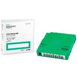 PAQUETE DE 20 CARTUCHOS DE DATOS HPE LTO-8 RW SIN CAJA CON ETIQUETAS PERSONALIZADA