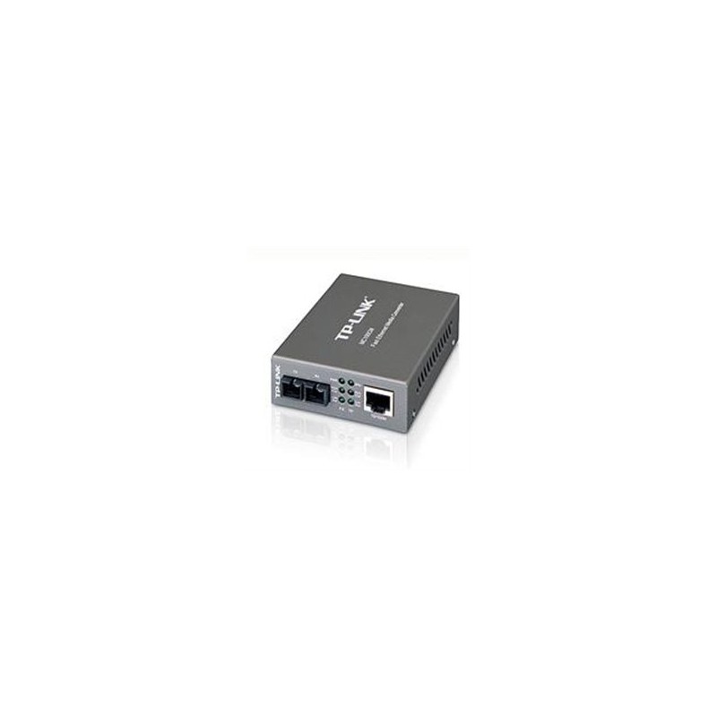 CONVERTIDOR DE MEDIOS TP-LINK MC100CM MULTIMEDIA MULTI-MODO 10/100MBPS CONECTOR SC HASTA 2KM