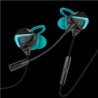 AUDIFONOS VORTRED GAMER CON MICROFONO DESMONTABLE 3.5MM CONTROL DE VOLUMEN INTEGRADO AUDIO DE ALTA DEFINICION NEGRO/AZUL V-93062