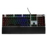 TECLADO GAMER VORTRED ALAMBRICO RESISTANCE RGB USB NEGRO