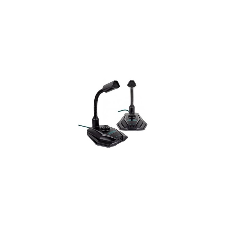 MICROFONO VORTRED GAMING LUZ LED RGB USB ENTRADA 3.5MM PARA AUDIO