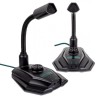 MICROFONO VORTRED GAMING LUZ LED RGB USB ENTRADA 3.5MM PARA AUDIO