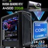 PC DESKTOP CORE I9-14900k 24/32 NUCLEOS QUADRO RTX-A4500 20GB 64GB DDR5