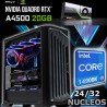 PC DESKTOP CORE I9-14900k 24/32 NUCLEOS QUADRO RTX-A4500 20GB 64GB DDR5
