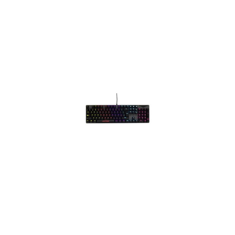 TECLADO GAMER VORTRED ALAMBRICO BASTION RGB USB 1.5 METROS NEGRO