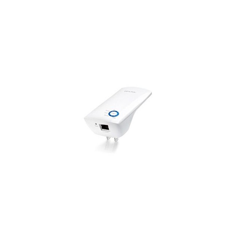 REPETIDOR INALAMBRICO EXTENSOR DE RANGO TP-LINK TL-WA850RE 300MBPS 1 RJ45 10/100 MBPS PLUG AND PLAY SIN CABLES